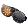 Nova marca de fumaça da motocicleta led luz da cauda luz sinal apto para yamaha yzfr6 20012002 xjr1300 200520147835849