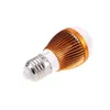 LED-lamp E27 IC 3W 5W 7W 9W 12W 15W 85V-265V Lights Bulb Light Lighting High Silver Metal