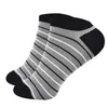 SKCOSOCKS haute qualité bambou hommes chaussettes décontracté respirant rayé affaires court chaussette coton Meias Chaussette Homme 1 paire