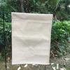 blank linen garden flag polyester burlap garden banner decorative yard flag for embroidery and sublimation 12x16 inches