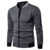 Moda Mens Roupas Mens Designer Camisolas Cardigan Casuais Camisolas De Beisebol para homens O Pescoço homens de manga longa Roupas Esportivas Camisola