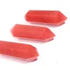 1pcs 자연적인 붉은 녹는 돌 크리스탈 쿼츠 이중 종료 완드 포인트 치유 6 프리즘 돌 더블 팁 빨간 퓨전 쿼츠 C4452271