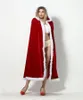 Boże Narodzenie Kostium Dorosłych Boże Narodzenie Cape Cloak Little Red Riding Hood Christmas Cloak Party Party Stage Costume