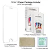 Dla iPhone x10 iPhone 8 plus 7 6 6s plus 5s najwyższej jakości szklany szklany ekran filmowy 02mm 25d dla Galaxy J3 J7 Prime WI3958852