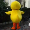 2018 Haute qualité du costume de mascotte de canard jaune mascotte de canard adulte 204S