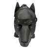 IKOKY SLAVE Erotische Speelgoed Volledig ingesloten Speeltjes Voor Paar Sexy Hoofd Masker Volwassen Games PU Hond Hood Masker SM Bondage Sex HeadGear S924