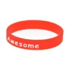 1PC Children Are Awesome Silicone Rubber Bracelet Perfect To Use In Any Benefits Gift For Kids