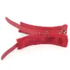 Бондаж красные сексуальные наручники искусные кожаные ведущие руку наручные лодыжки манжеты сдержанные кровать фантазии # R56