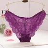 Frauen High-Crotch Transparente Unterwäsche Höschen Slip Damen Sexy Spitze Floral Bowknot Thongs G String für Weibliche Lingerie305O