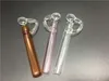 Labs glass water smoking mini oil wax pipes CONCENTRATE TASTERS borosilicate tubing with an extension designed for dabbing