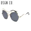 DSGN CO. 2018 Mais recente óculos de sol para as mulheres borboleta Sun Glasses Moda Sunglass 6 cores UV400