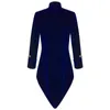 NIEUWE Design Fluwelen Back Vent Tailcoat Mannen Formele Pakken Zakelijke Mannen Dragen Bruiloft Prom Diner Past (Jas + Broek + Tie + Gordel) Nee; 442