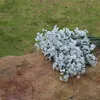 Hoge quanlity 500 stks / partij mooie gypsophila kunstbloemen thuis bruiloft huis decoratie decoratieve bloemen T2i086