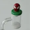 Carb Cap Cartoon Colored Glass Carb Cap For Quartz Banger Oil Rigs Smoking Accessories DCC13
