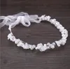 Accessori per abito da sposa con testa di fiore in cristallo fatti a mano da sposa con accessori per capelli per bambini