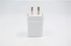 100 unids / lote 2A AU Plug USB AC Power Wall Cargador casero Adaptador de corriente para Samsung Galaxy S5 / 6 Edge para Apple iPhone Australia Adaptador