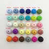 15mm Silicone Beads Silicone bead 100pcslot Food Grade Teething Nursing Chewing Round beads Loose Silicone Beads5120980