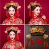 中国の赤いドレス衣装ヘッドドレスの装飾品結婚式のアクセサリー