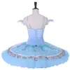 Girls Light Blue Balet Tutu Scena Wzierzenie Yagp Balet Taniec Wydajność Kostiumy Kostiumy Girls Balet Suknie Apperal