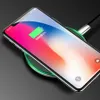 Universal Q1ワイヤレスファーストチャージャー5V 2A 9V 1.67A iPhone 8 XS MAX S8 S10のための充電パッド携帯電話充電ドック