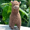 Cute Plush Arpakasso Artificial Alpaca Horse Children Stuffed Simulation Animal Dolls Christmas Toy For Kids High Quality