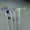 Glass Smoking Pipes Manufacture Hand-blown bongs Colorful fish straw pipe