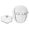 Maschera fotodinamica per il viso fotodinamica PDT a 7 colori di alta qualità Spa LED Photon Face Neck Mask Anti invecchiamento