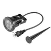 미니 AC85-265V IP65 방수 8W RGB LED 잔디 스포트 라이트 빛 24 키 원격 램프 가든 야외 조경 조명