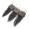 9a Peruvian Inaiens brasiliansk nagel äkta hår Remy Human Hair Deep Wave Bundlar med stängning Hair Extensioon Dhgate