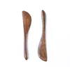 15*2.5cm Wood Cutlery Wooden Butter Knife Cheese Smear Jam Bread Cake Knife Bakeware Supplies ZA5591