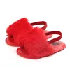 Sandały Baby Mulit-Colors Dziewczyny Miękkie Sole Buty Pluszowa Sandal Sandal Letni Maluch Księżniczka Księżniczka Niepoślizgowa Crib Buty Dla Dziewczyn