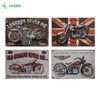AIHOME Motorcycles Metal Plate Vintage Home Decor Tin Signs Bar Restaurant Cafe Decor Metal Sign Painting Plaque Wall Stickers