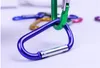 Sporty na świeżym powietrzu Multi Colors Alluminum Stopu Klamra Bluechain Climbing Button Carabiner Camping Hak turystyczny QW7401