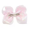 Bebek büyük grograin şerit payetler yay saç tokası klips kızlar bowknot barrette çocuk saç butik yaylar denizkızı çocuklar saç aktarma5123931