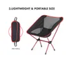 Portable Folding Chair Ultralight Stool For Camping Fishing Picnic Max Load 100kg made by 66D Oxford cloth