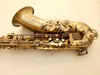 Nuevo Profesional de Alta Calidad YANAGISAWA T-992 Bb Tenor B Saxofón Plano de Alta Calidad de Bronce Antiguo Botones de Perlas de Bronce Con Boquilla