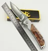 Stor storlek panna 338 Tactical Folding Knife Outdoor Camping Vandring Överlevnad EDC Pocket Present Knivar
