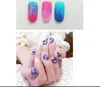 Ücretsiz DHL Nail Art Fırça Degrade Dizzy Boya Kalem Ahşap Saplı Açı DIY Tırnak fırçalar Boyama Süsleyen Araçları