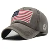 Amerikanische Flagge Baseball Cap Truck Caps Papa Hut Snapback Hip Hop Cap Hüte Männer Frauen Rabatt Whole7921918