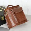 Plecak dla nastoletnich dziewcząt Torebka Torby na ramię Casual Travel Woman PU Leather Plecak Bag College Style Torby Szkolne Plecak