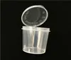 전체 판매 1 온스 일회용 플라스틱 부분 컵 조미료 소스 스낵 수플레 드레싱, 젤로 샷 컵 컨테이너 포장 상자