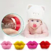 Newborn funny Big red lips Pacifiers Silicone infant Pacifiers 5 colors baby Soother Nipples C4493