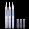 3 ml Transparante Twist Pennen Lege Nail Olie Pen met Borstel Tip, Cosmetische Lip Gloss Container Applicators Wimper Growth Fable Tube