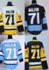 Vente en gros de qualité supérieure # 71 Evgeni Malkin Hockey sur glace maillots authentiques tous Ed broderie un Patch M-XXXL