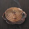 Novo Metal Cherry Blossom Incenso Burner Liga Mini Joss vara Censer Titular Sândalo envio Censer Home Decor grátis