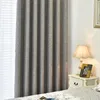 Nouveau style moderne minimaliste couleur unie tissu de rideau occultant lumineux Su Jian216H7298213