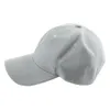 Justerbar storlek hattar Pure Color Blank Curved Plain Baseball Caps Outdoor Travel Caps Summer Popular Street Art Hats2273