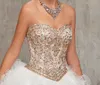 Stunning Wedding Dress ball gown with beaded bodice,red,ivory strapless sweetheart neck line, basque waist line Bridal Gowns Plus SIZE