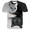 Najnowszy Wolf 3D Print Animal Cool Funny T-Shirt Men Letni rękawie Topy Koszulka koszulka Męska moda Tshirt Mężczyzna 3xl