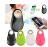 Mini trådlös telefon Bluetooth 4.0 Ingen GPS Tracker Larm iTag Key Finder Röstinspelning Anti-förlorad Selfie Shutter För iOS Android Smartphone